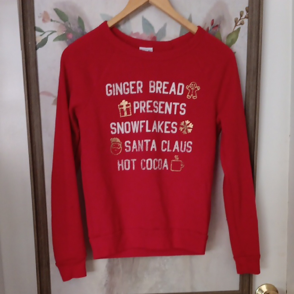 Modern Lux Red Holiday Sweater